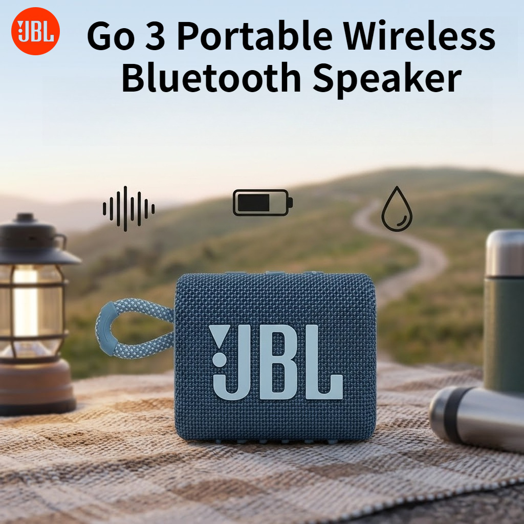 Jbl Speaker Go 4 - JBL Go 3 Tragbarer Kabelloser Bluetooth-Lautsprecher