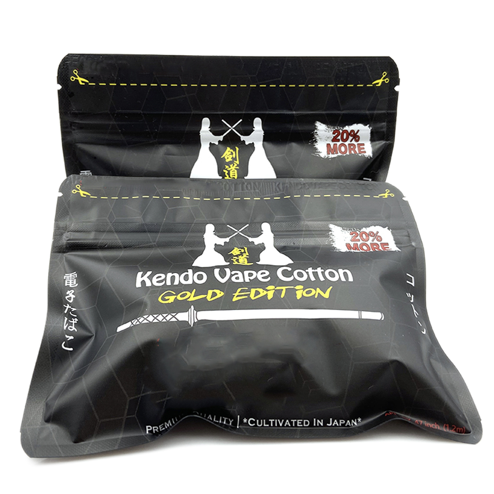 Neue Kendo Cotton Gold Edition – Vaping Goods Bewertung und Preis