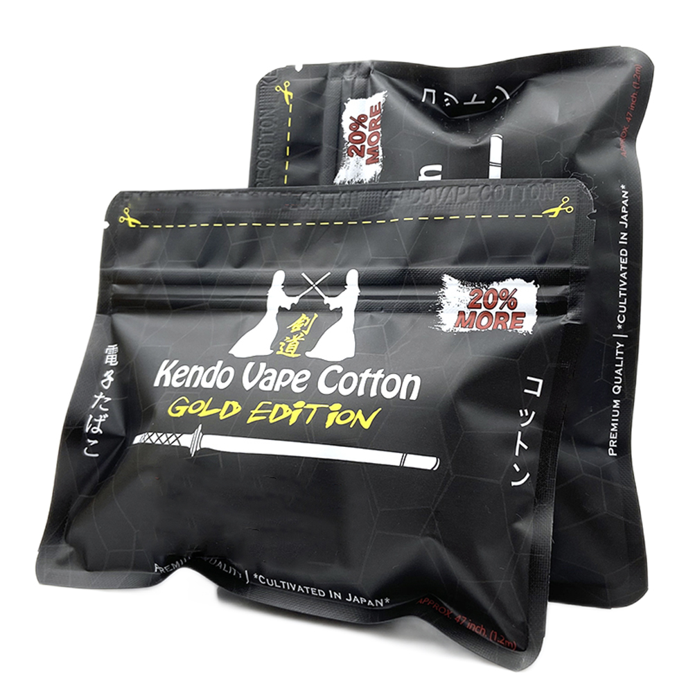 Neue Kendo Cotton Gold Edition – Vaping Goods Bewertung und Preis