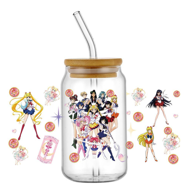 Beliebte Cartoon Sailor Moon A – Rdta Tank Glass Bewertung und Preis
