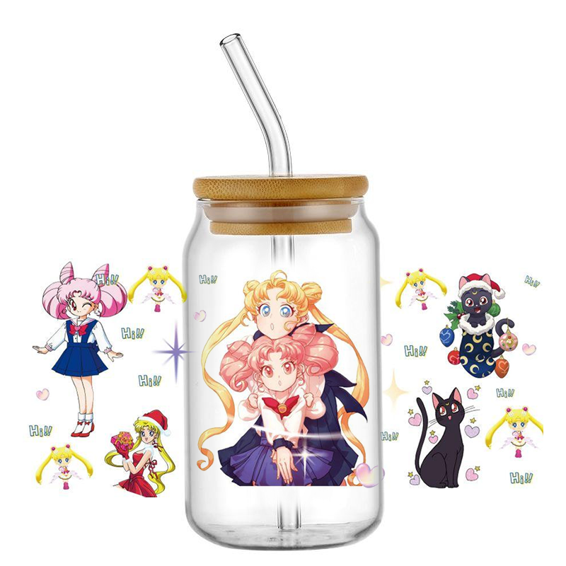 Beliebte Cartoon Sailor Moon A – Rdta Tank Glass Bewertung und Preis